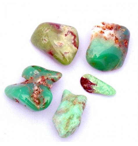 Chrysopraas Handsteen