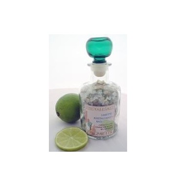 Crystal-salt Bath with Lime and Verbena