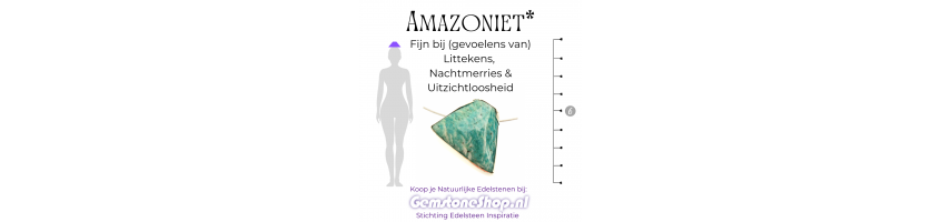Amazoniet natuurlijke edelsteen blauwgroen groenblauwe turquoise